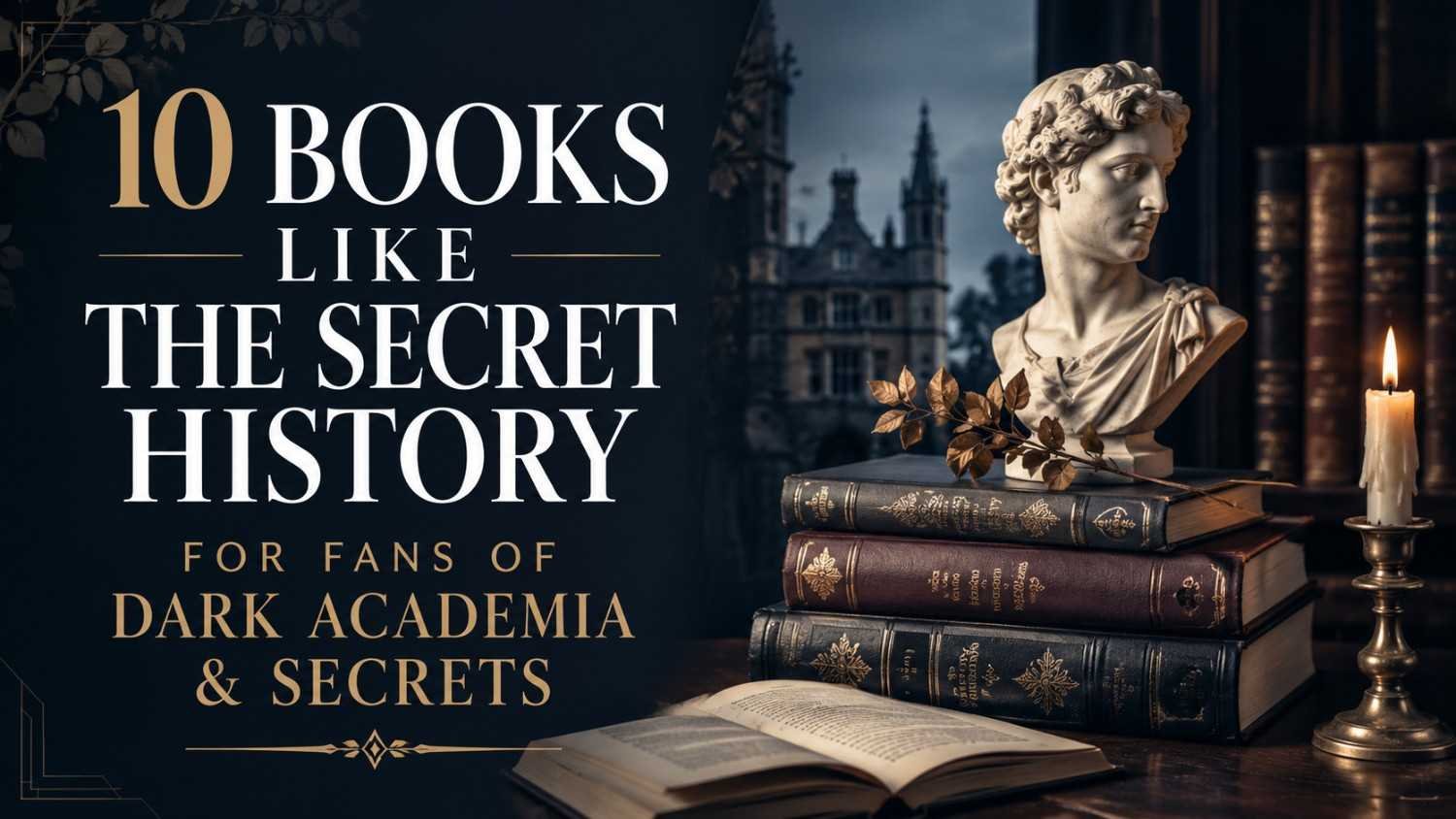 10 Books Like The Secret History for Fans of Dark Academia & Secrets