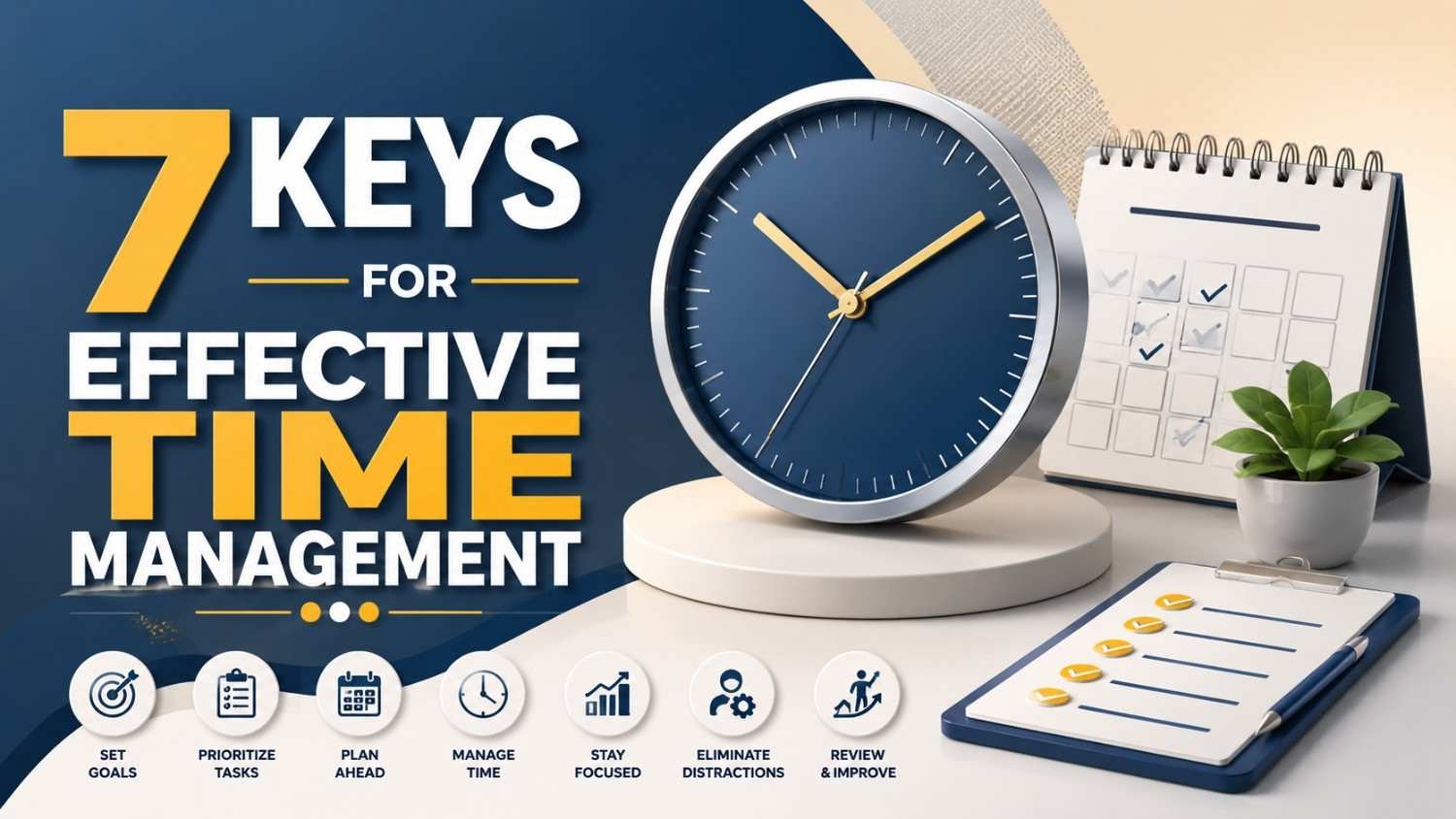 7 Keys For Effective Time Management