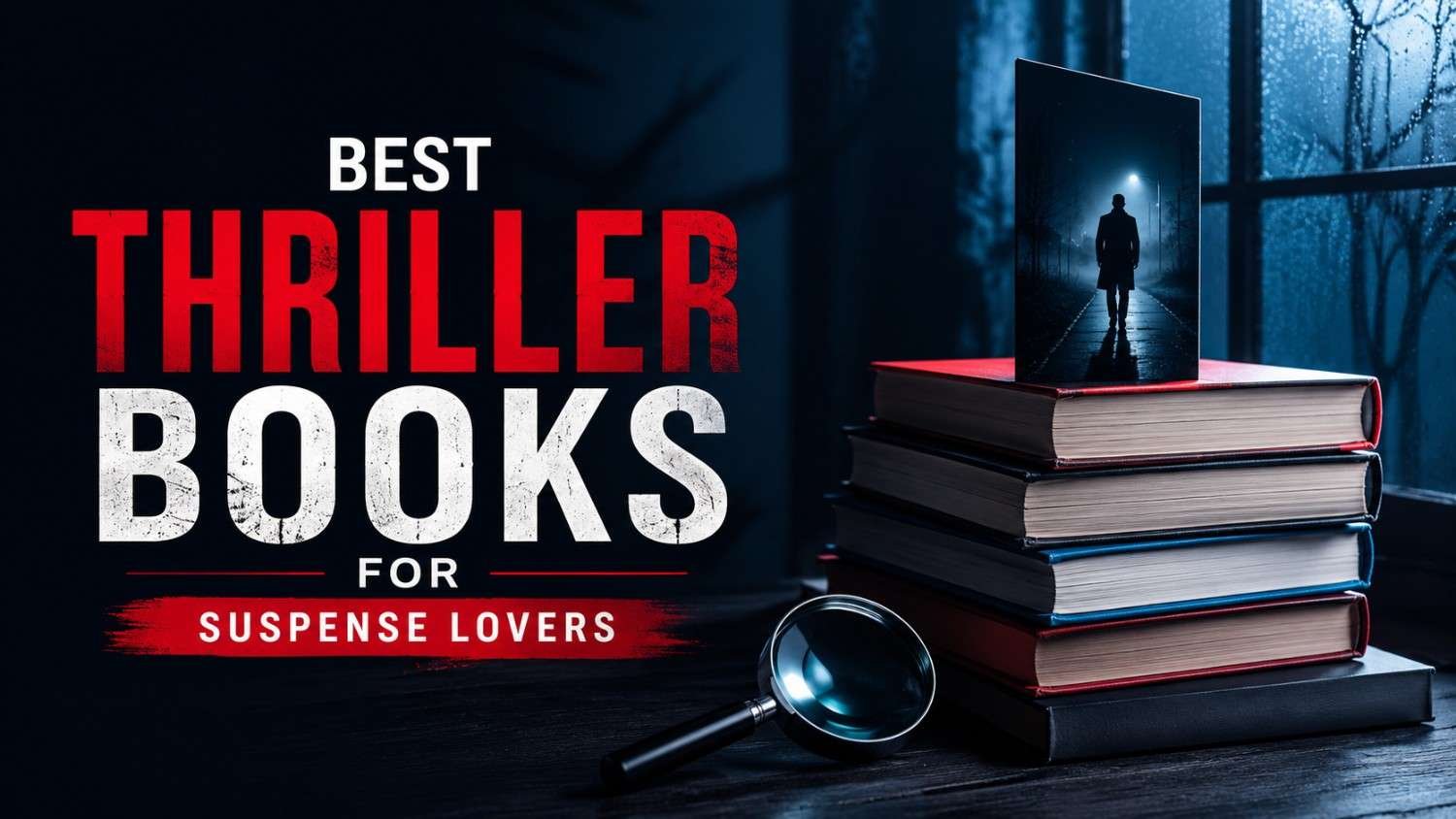 Best Thriller Books for Suspense Lovers