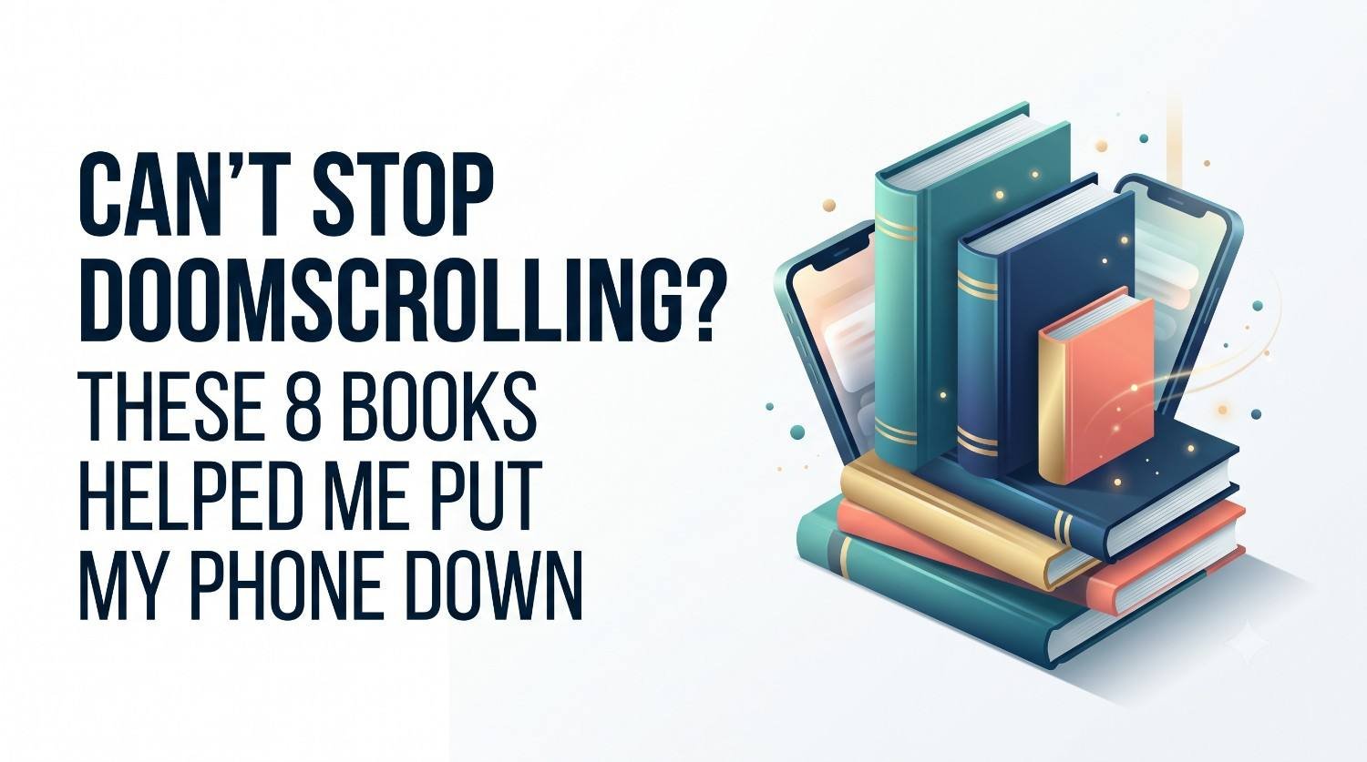 Can’t Stop Doomscrolling? These 8 Books Helped Me Put My Phone Down